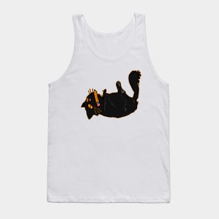 Cat and pen Tank Top